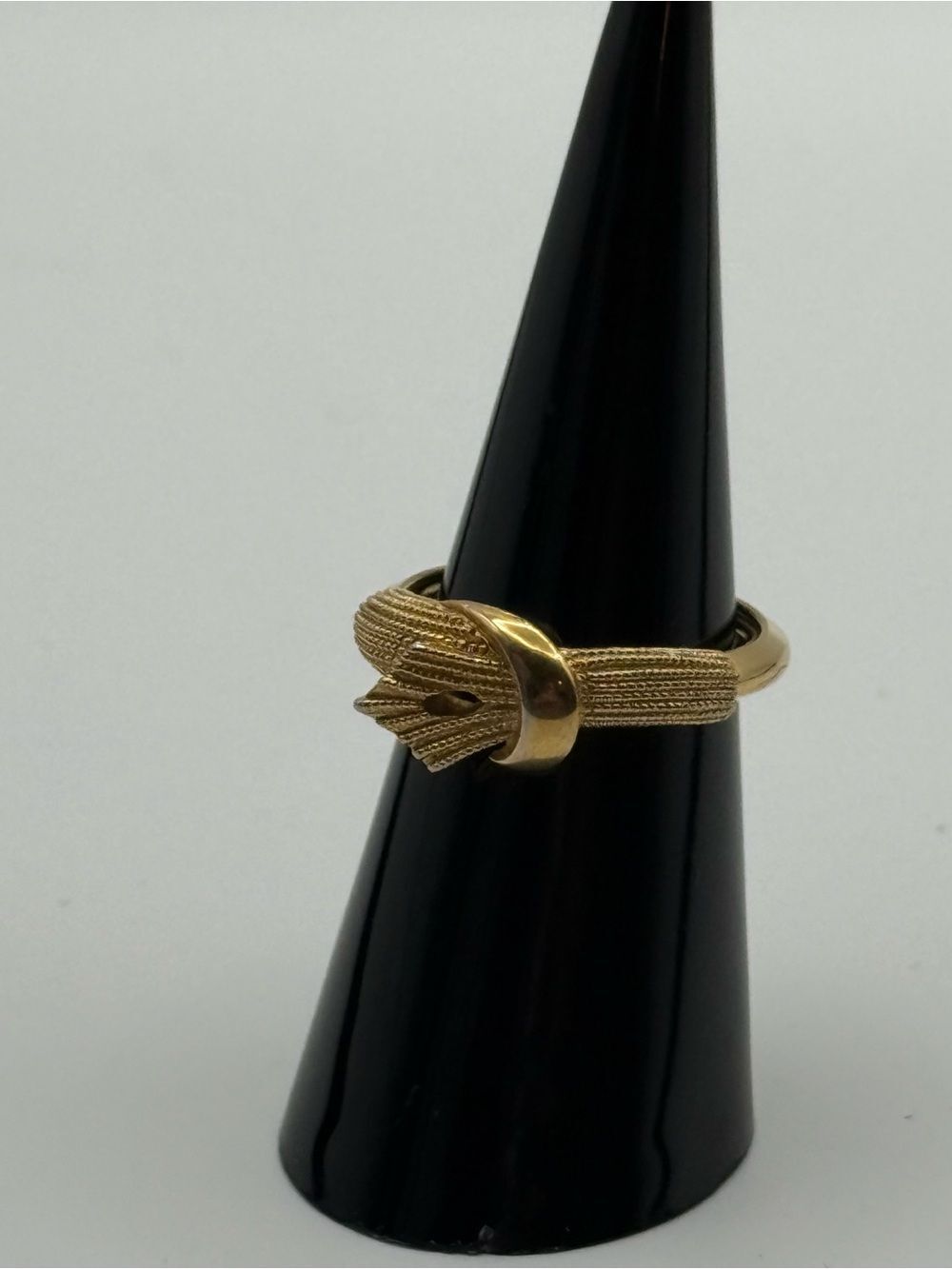 Avon Gold-Tone Knot Accent Women's Ring